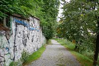 Praag - Parkweg omhoog