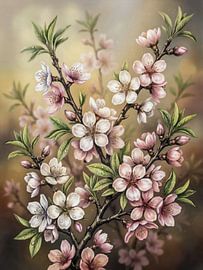 Mandelblüte - Zärtliche Frühlingssehnsucht von Max Steinwald