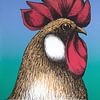 Rooster by Helmut Böhm