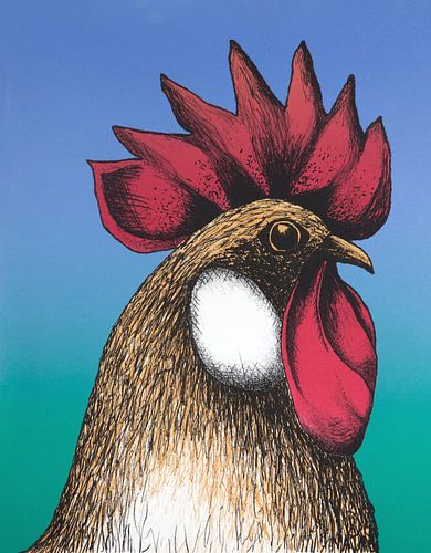 Rooster by Helmut Böhm