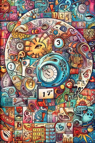 Harmonie im Chaos malen