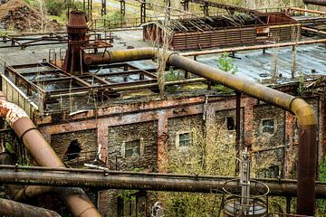 Iron smelter Völklinger Hütte by Truus Nijland