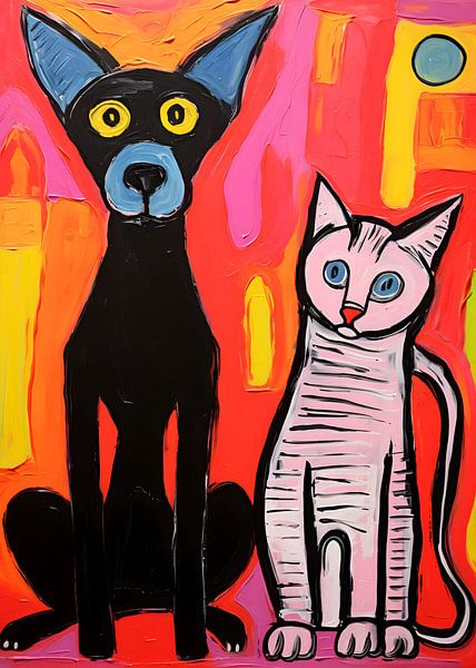Naїve Style Matisse House Pets by Classic artwork