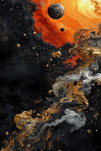 explosie in het universum