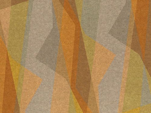 Zonovergoten abstracties. Moderne abstracte retro stijl kunst.