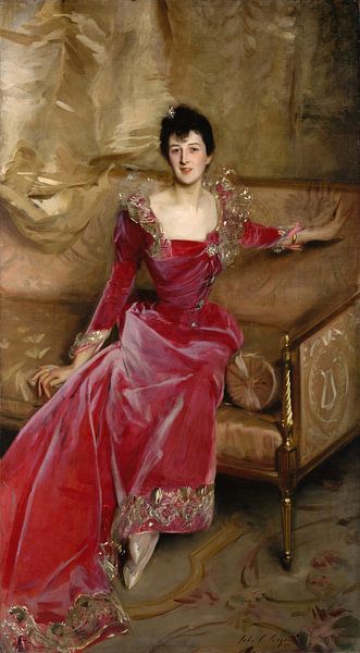 Frau Hugh Hammersley, John Singer Sargent - 1892 von Het Archief