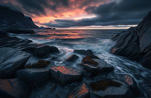 Sonnenaufgang am Atlantik