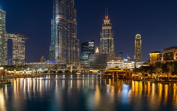Burj Khalifa Lake Dubai by Jeroen Kleiberg