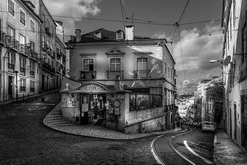 Alfama, Lissabon van Jens Korte