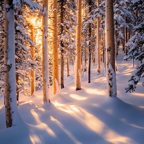 Winterbos lichtshows