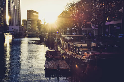 Stadsgezicht Rotterdam , Blaak