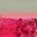 Dromerige landschappen. Roze dageraad van Dina Dankers thumbnail