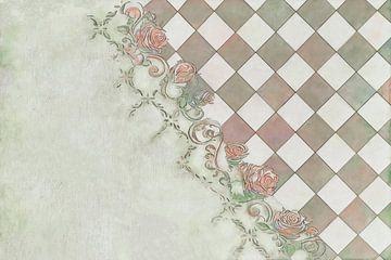 "Harlequin Roses" von Art by Ilona