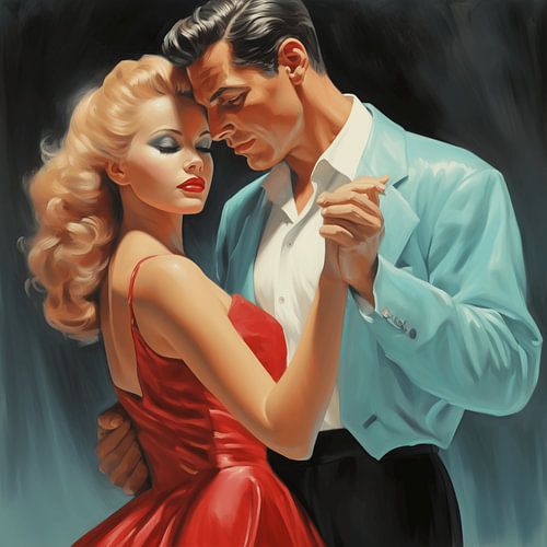 Eternal Flames on Canvas