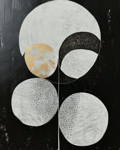 Le minimalisme en noir et argent