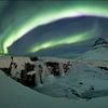 Northern Lights Panorama at Kirkjufell by Sven Broeckx