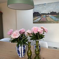 Photo de nos clients: Vincent van Gogh. Parterres de fleurs en Hollande, sur toile