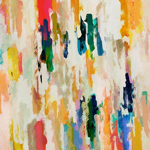 Vertical brushstrokes