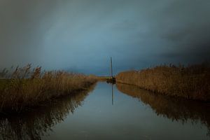 Ein kalter Tag im Hafen von Uitwierde von KB Design & Photography (Karen Brouwer)