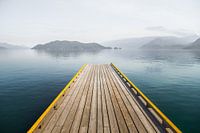 The peer of Harrison Hot Springs