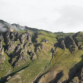 Mountain and clouds by Christoph Kötteritzsch