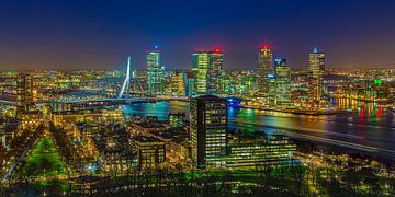 Skyline Rotterdam vanaf de Euromast | Tux Photography - 7