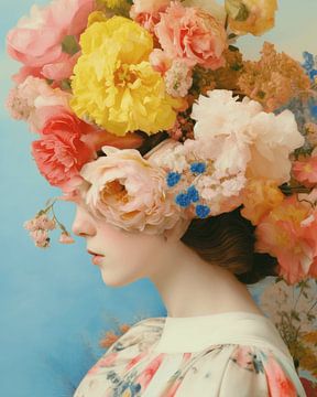 Blumenmädchen von Carla Van Iersel