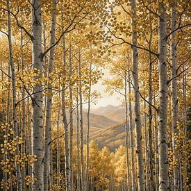 Goldener Herbst von Max Steinwald