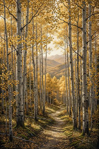 Golden autumn by Max Steinwald