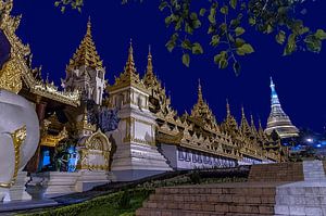 Yangon: Sule pagode van Maarten Verhees