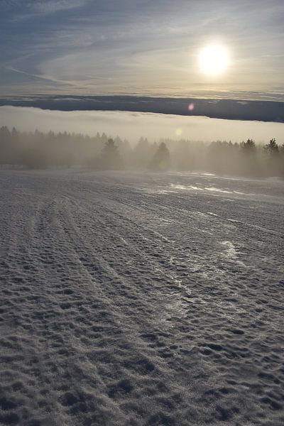A sunrise on a spring morning by Claude Laprise