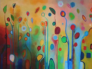 Tanzende Blumen