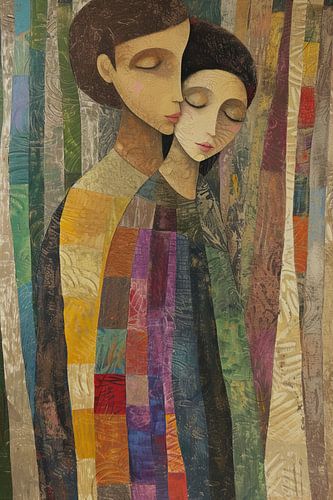 Love couple Abstract | Embrace Spectrum