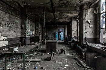 abandoned workshop