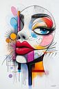 kunstachtige en grappige whimsical karikatuur van Gelissen Artworks thumbnail