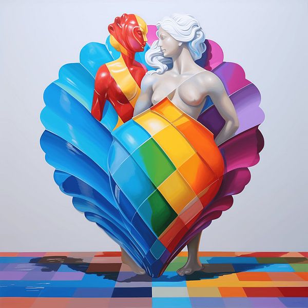 Striped Abstractions by Art Lovers