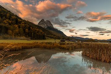 Quand le jour se lève dans le Werdenfelser Land sur Christina Bauer Photos