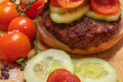 Frikadellenbrötchen