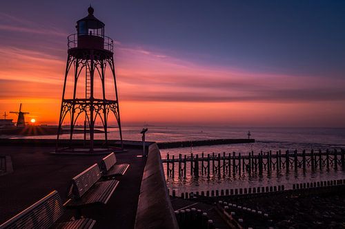 Lever de soleil au printemps