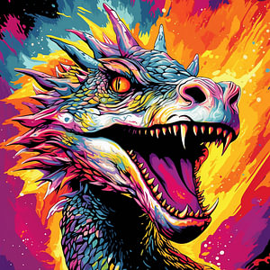 Pop Art Dragons Fury