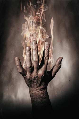 Feuer - Eine Bild aus dem Triptychon Wasser-Feuer-Erde. von Mark Isarin | Fotografie