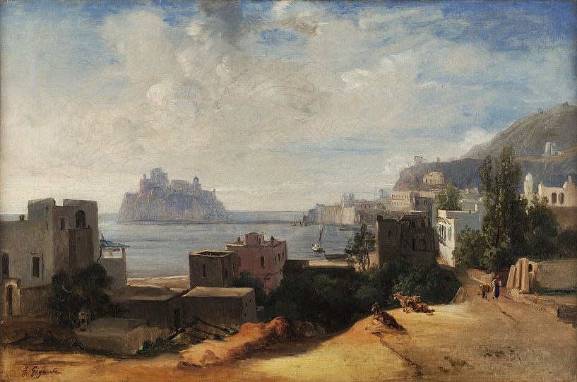 Giacinto Gigante~Marina d'Iaschi. by finemasterpiece