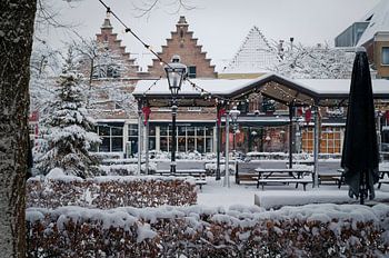 In Zwolle hat es geschneit