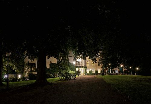 Kasteel Lübbenau in de avond