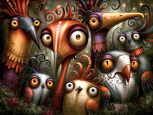 Crazy Birds sur Jacky