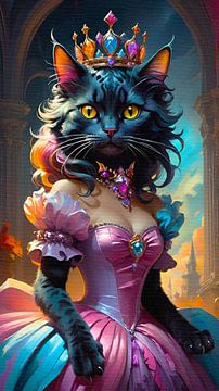 Lovely Cat Queen Part 8 van Maud De Vries