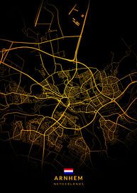 Arnheim Stadtplan von Kenda Maruyama