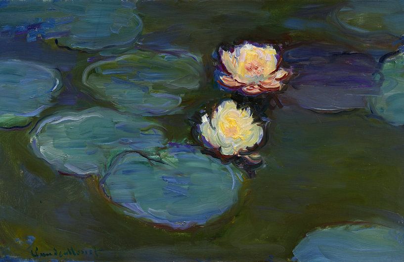 Claude Monet,Nymphaea,2 by finemasterpiece