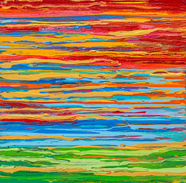 Ein Abend am Meer auf Texel. von Atelier ‘Et Wad - Monique Bremer