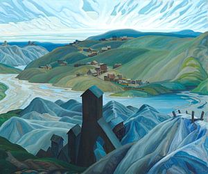 Franklin Carmichael, eine Silbermine im Norden, 1930